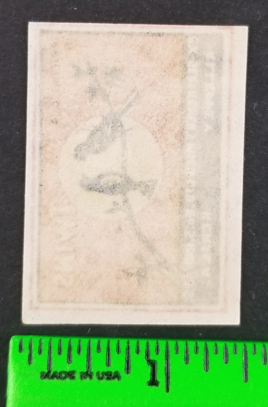 Vintage Twin Birds Safety Matches Matchbox Label