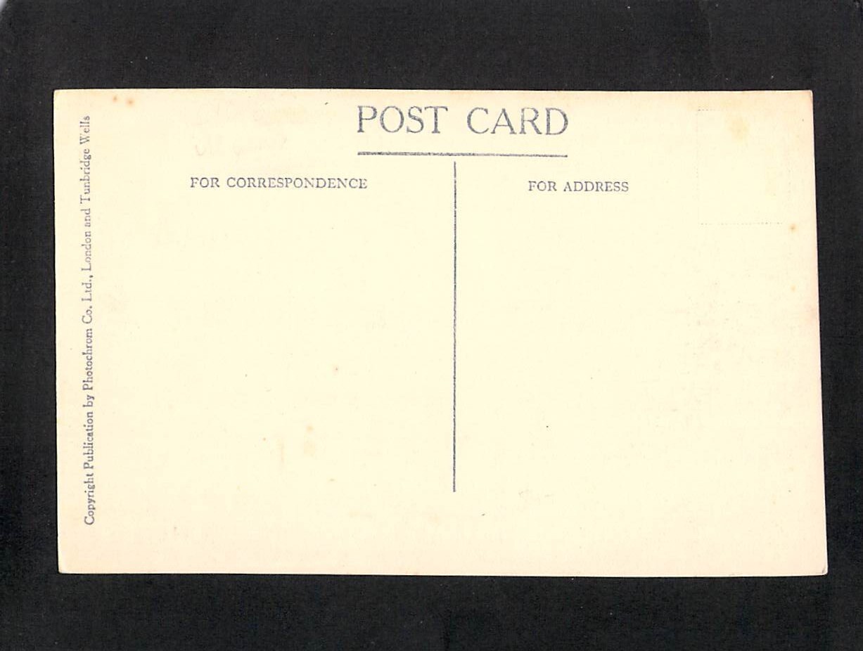A9433 UK Ken Wood Timber Steps Duelling Ground vintage postcard
