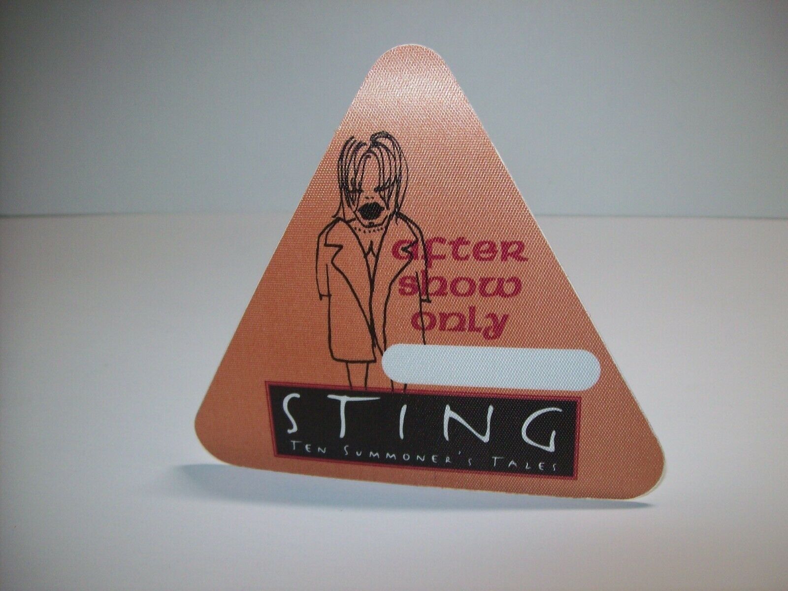 Sting Ten Summoner’s Tales Backstage Pass Concert Tour Original 1994 After Show