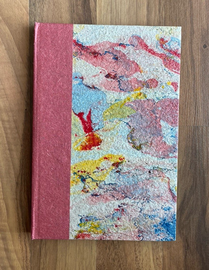 Novica Recycled Paper Journal Flowers Blank Pages 8″ x 6″