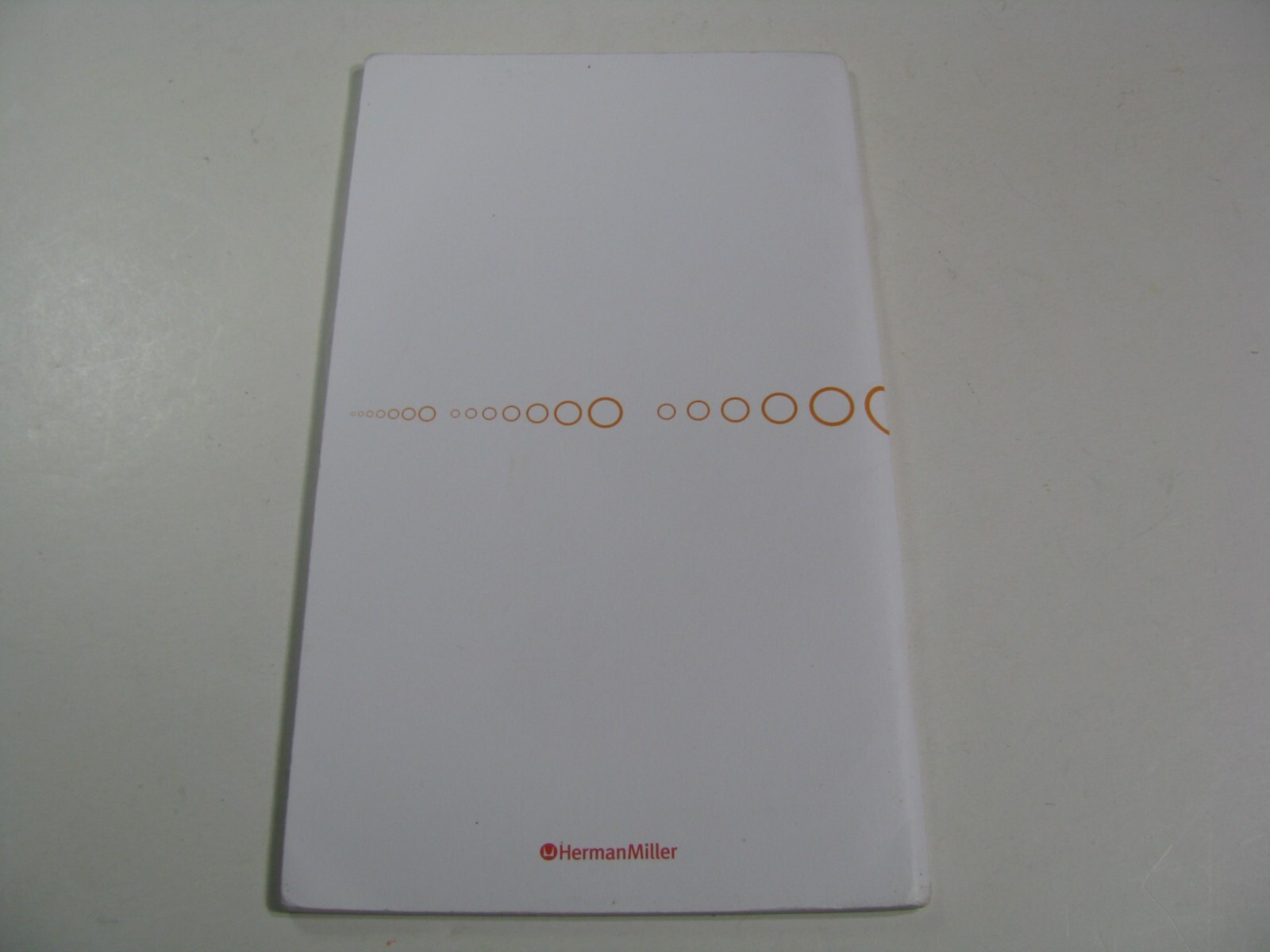 2008 Herman Miller Embody Chair Promo Sales Ad Advertising Lined Paper Notebook