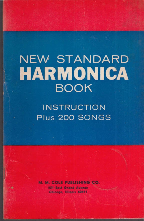 New Standard Harmonica Book: Instruction + 200 Songs 1954