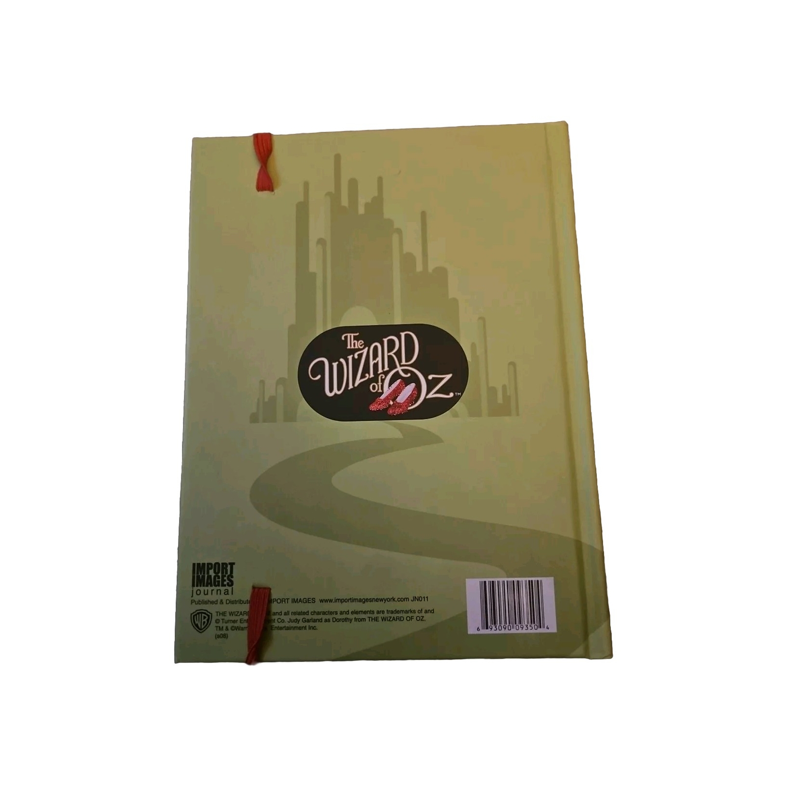 The Wizard of Oz Wicked Witch Of The West- Lined Book Journal By Culturenik 2009