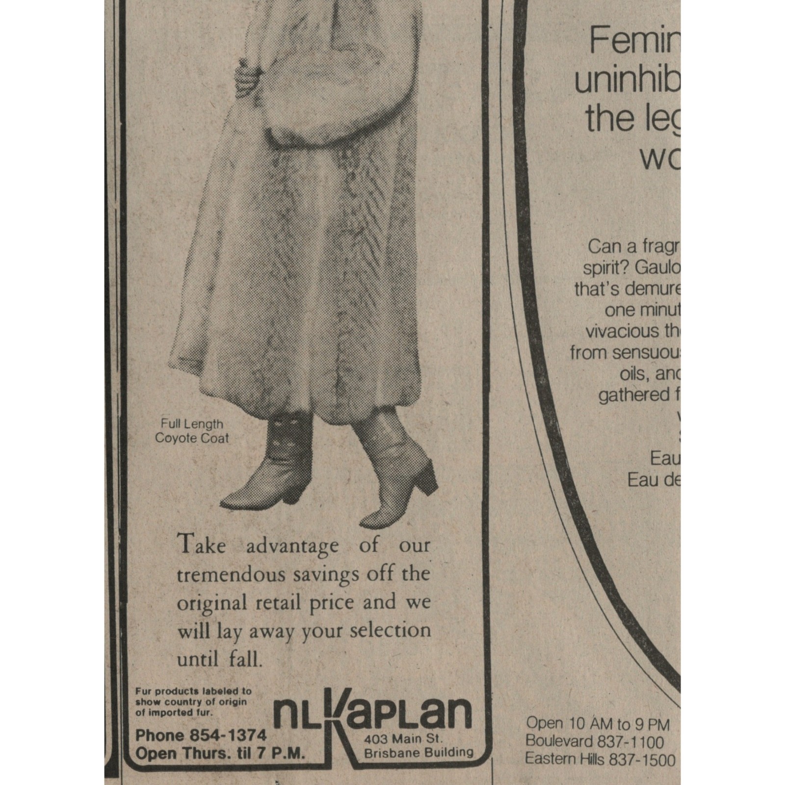 Retro Video Game 1982 Buffalo NY Newspaper Clipping Ad Hair Design School VTG.