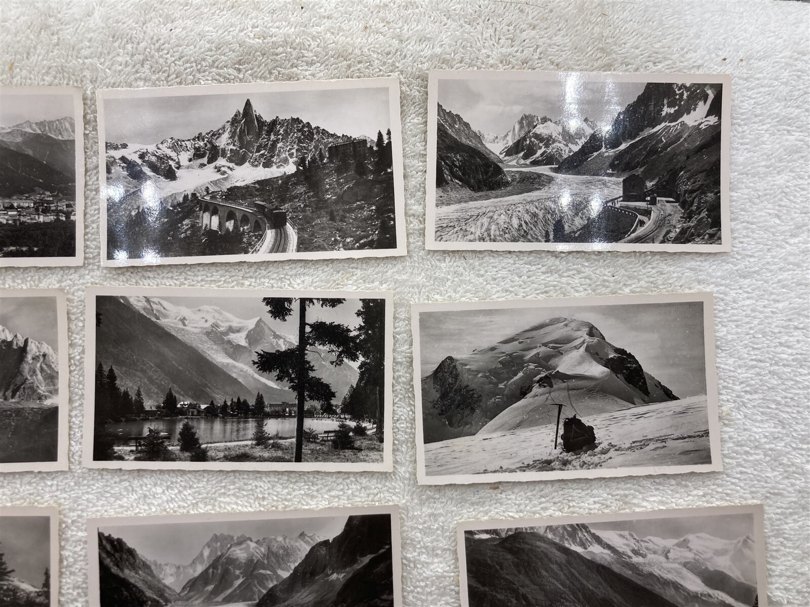 1930’s 1940’s Chamonix Mont Blanc Photograph Folder France Switzerland Italy