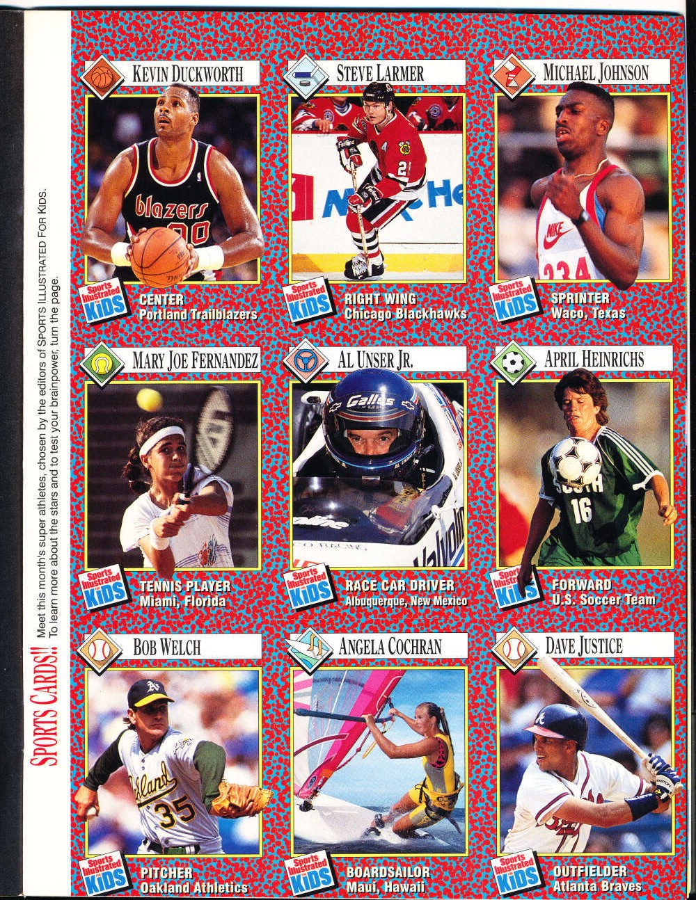 May 1991 Reggie Lewis Celtics Sports Illustrated for Kids cards b3.25