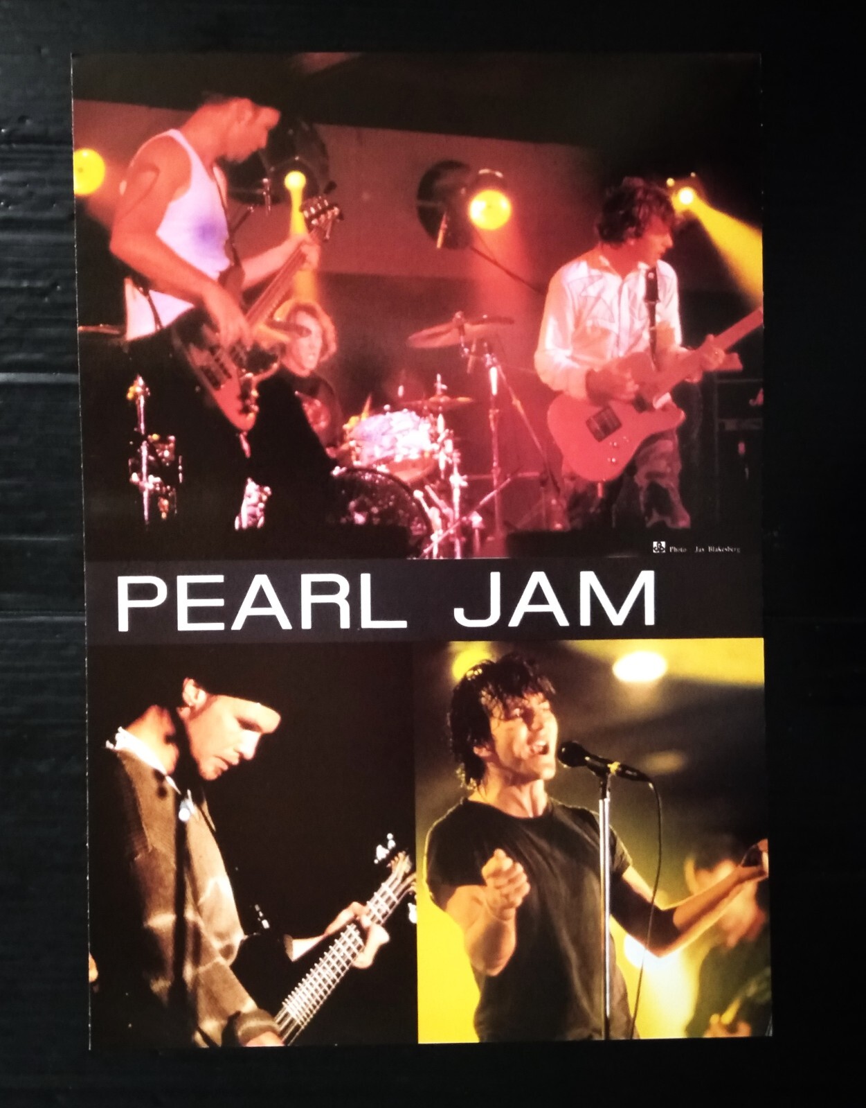 C1448 All Saints Pearl Jam Vintage Thailand ONLY 1 COLOR PAGE MEGA RARE!!!
