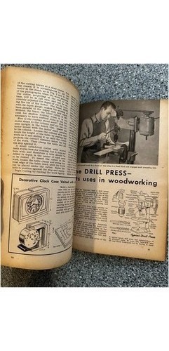 1946 Popular Science How to Get Most Out of Home Workshop Paperback 750 Diagrams