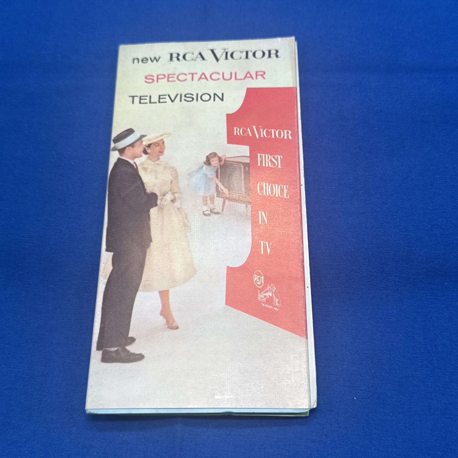 Vintage RCA Victor TV Television Set Cataloge Brochure Pamphlet 1950s