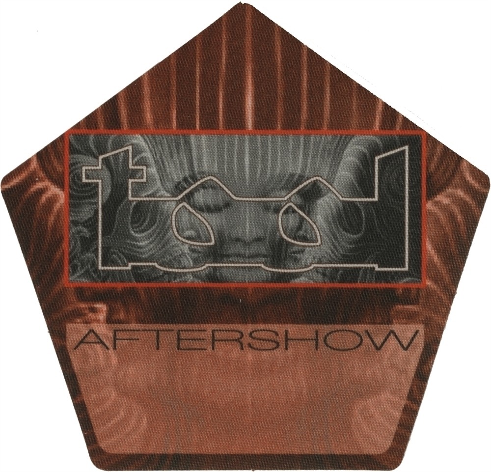 Tool 2002 Lateralus concert tour After Show Backstage Pass