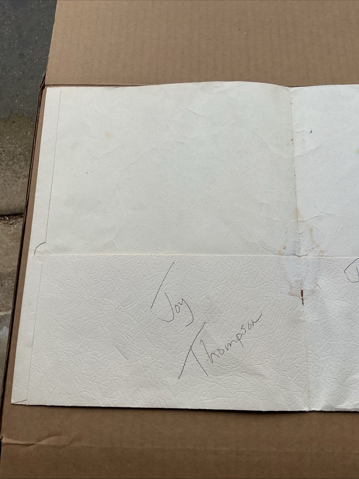 1980s Jehovah Missionary Baptist Church Marion Newton Empty Folder Sumter Sc B12