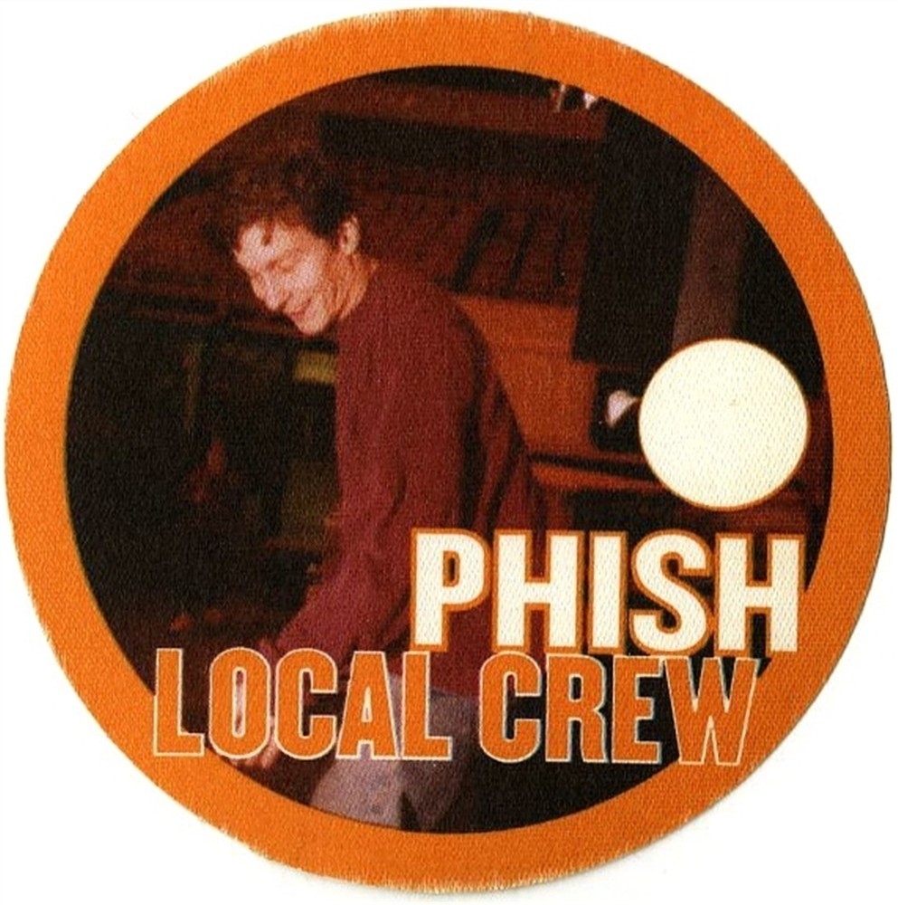 Phish 2000 Farmhouse concert tour Pete Schall Local Crew Backstage Pass