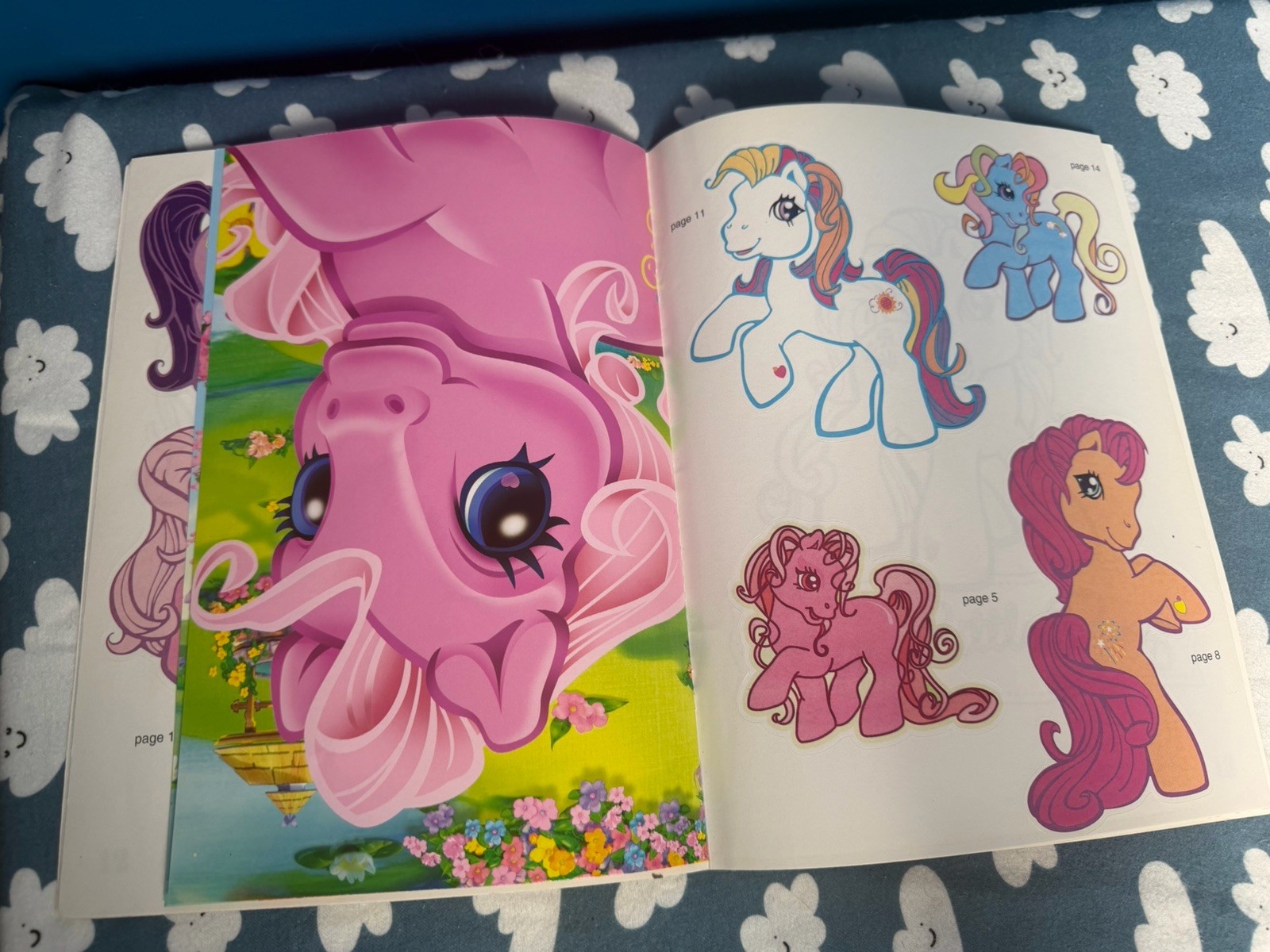 2004 My Little Pony Sticker Book w Pull Out Poster UNUSED All Stickers G3 Hasbro