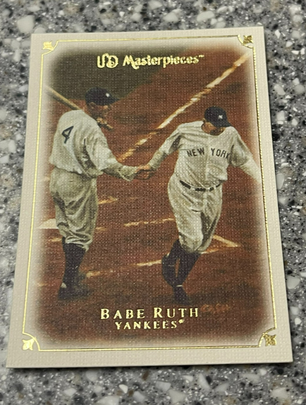 Babe Ruth #2 2007 Upper Deck Masterpieces New York Yankees