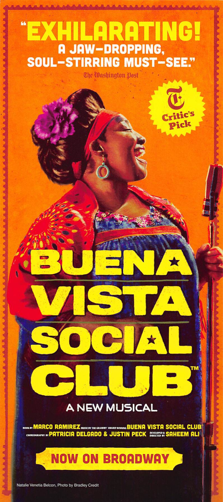 Buena Vista Social Club the musical Ad Flyer Broadway New York 2025 Havana Cuba