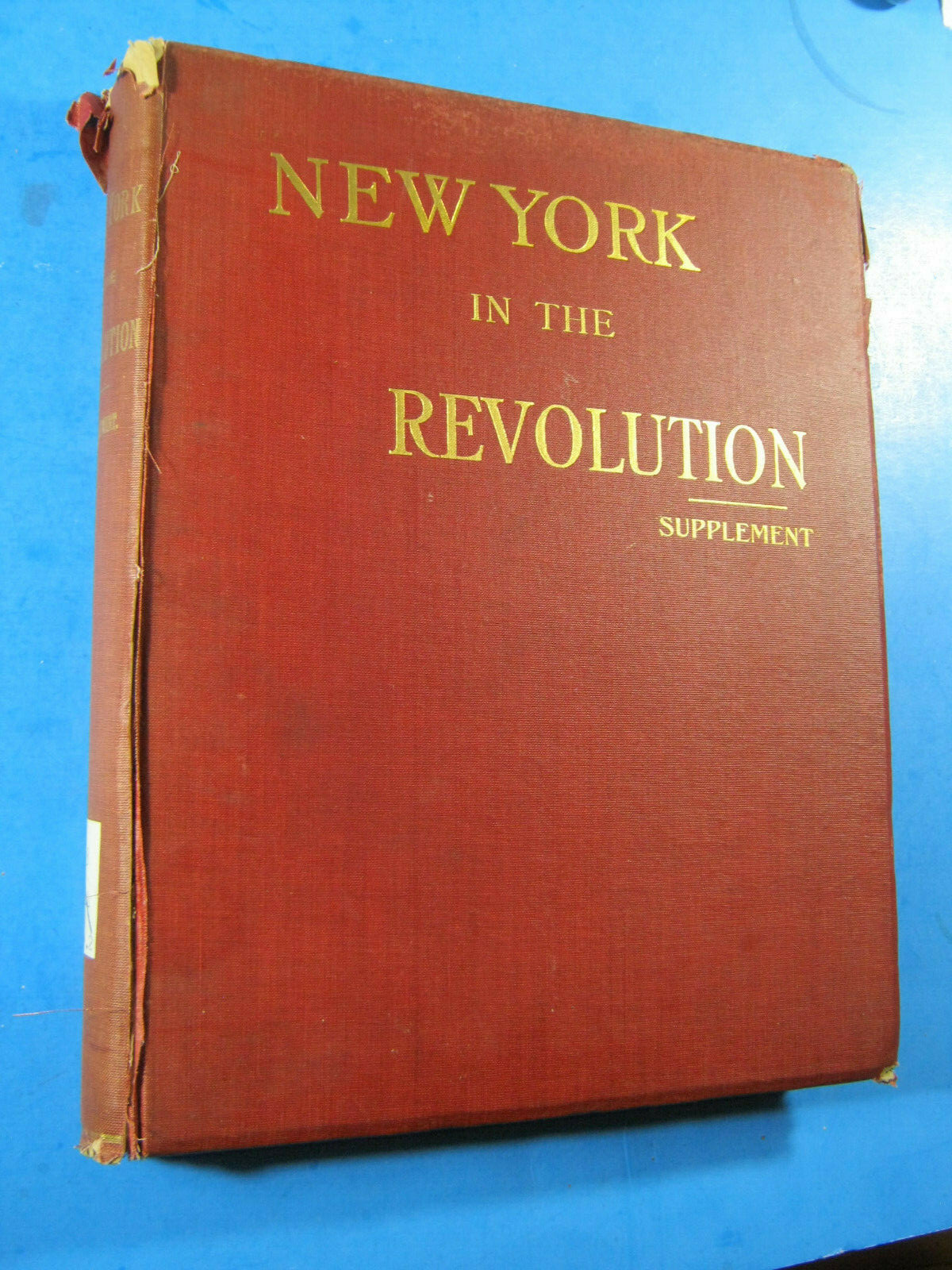 New York in the Revolution as Colony and State Supplement 1901 KNIGHT