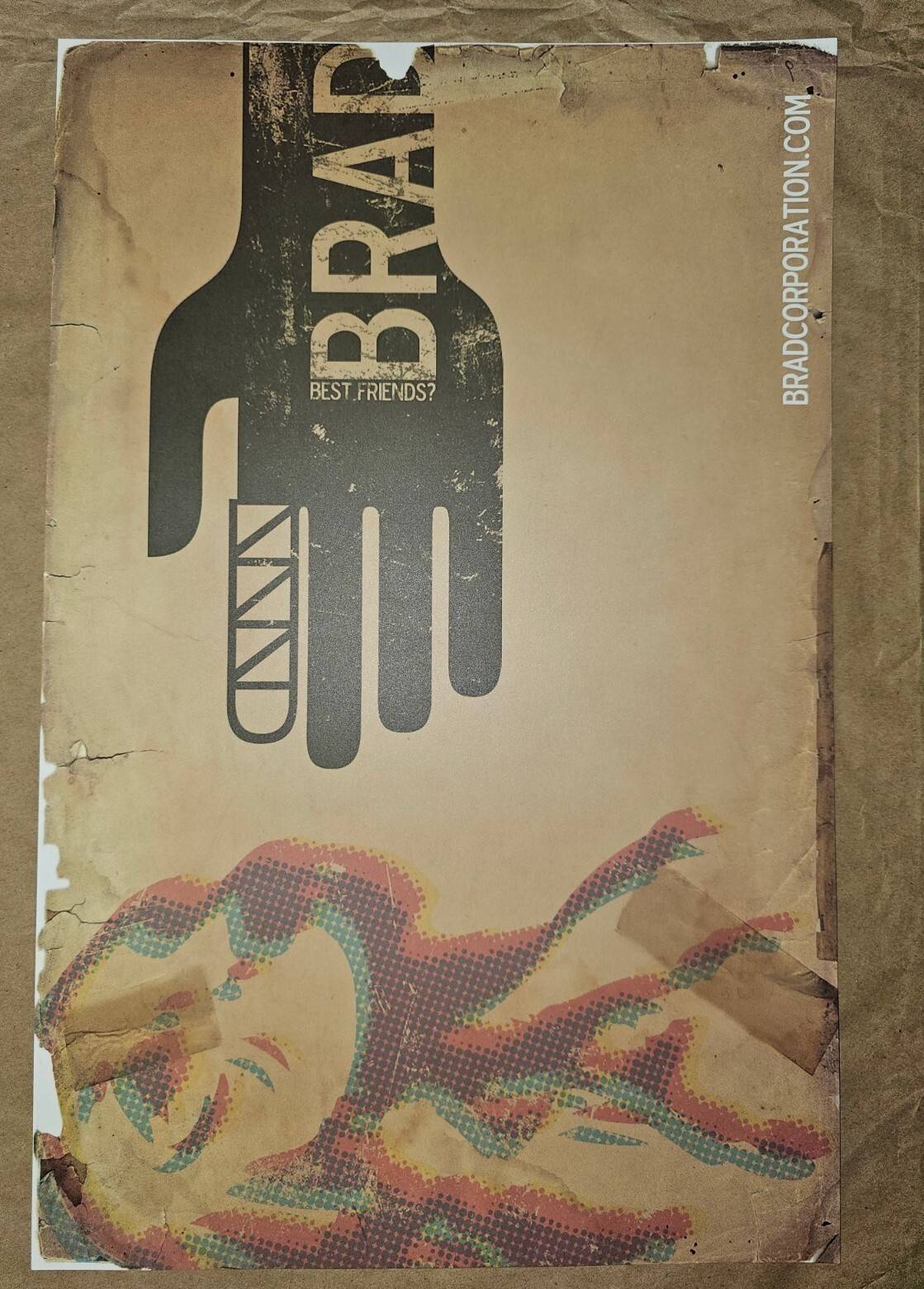 Brad Stone Gossard of Pearl Jam Poster Very Rare Official Print See Pics Seattle