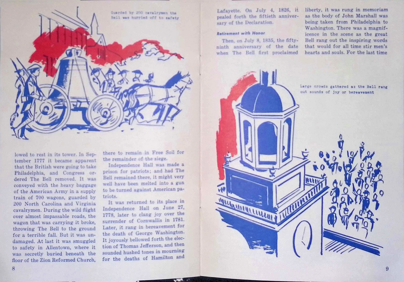 The GREATEST BELL IN THE WORLD Booklet 1950s Liberty Bell History Chicago IL