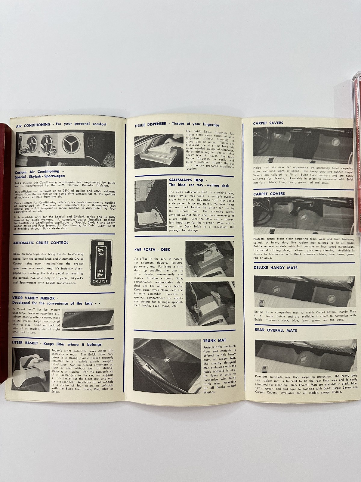 Personalize Your Buick 1967 Accessories Buick Dealer Fold-Out Brochure