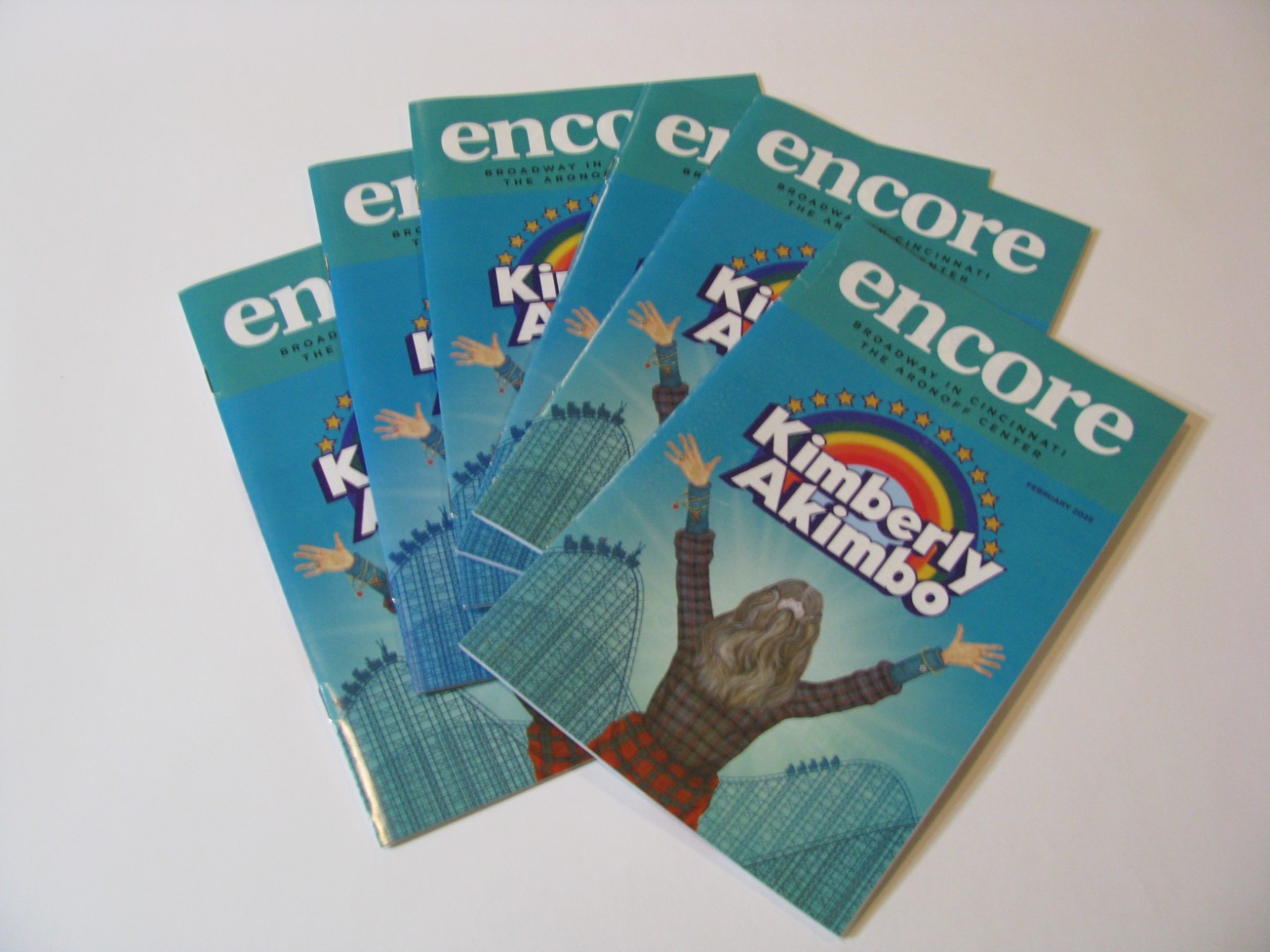 2025 Kimberly Akimbo Encore Theatre Program Broadway Cincinnati Aronoff Center