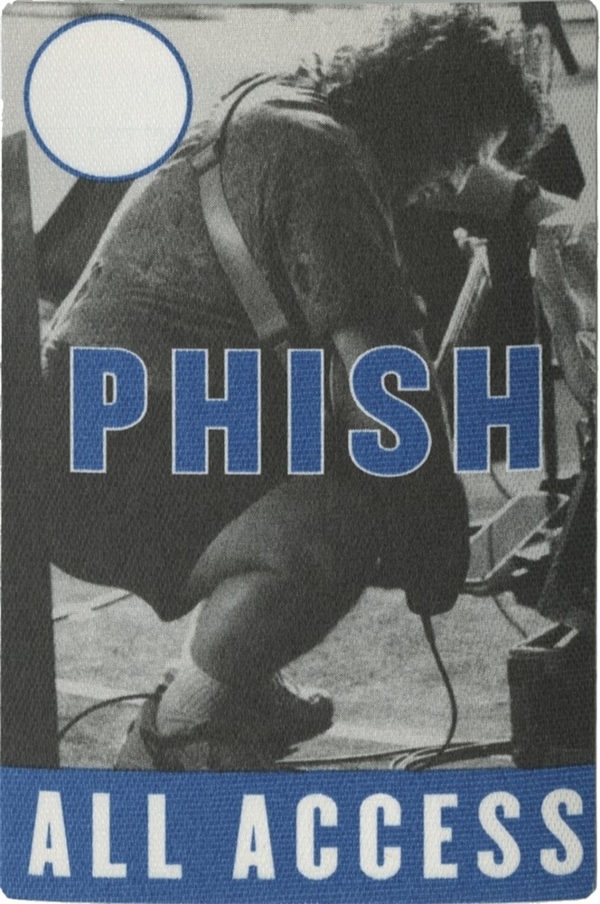 Phish 2000 Farmhouse concert tour Steve Dikun All Access Backstage Pass