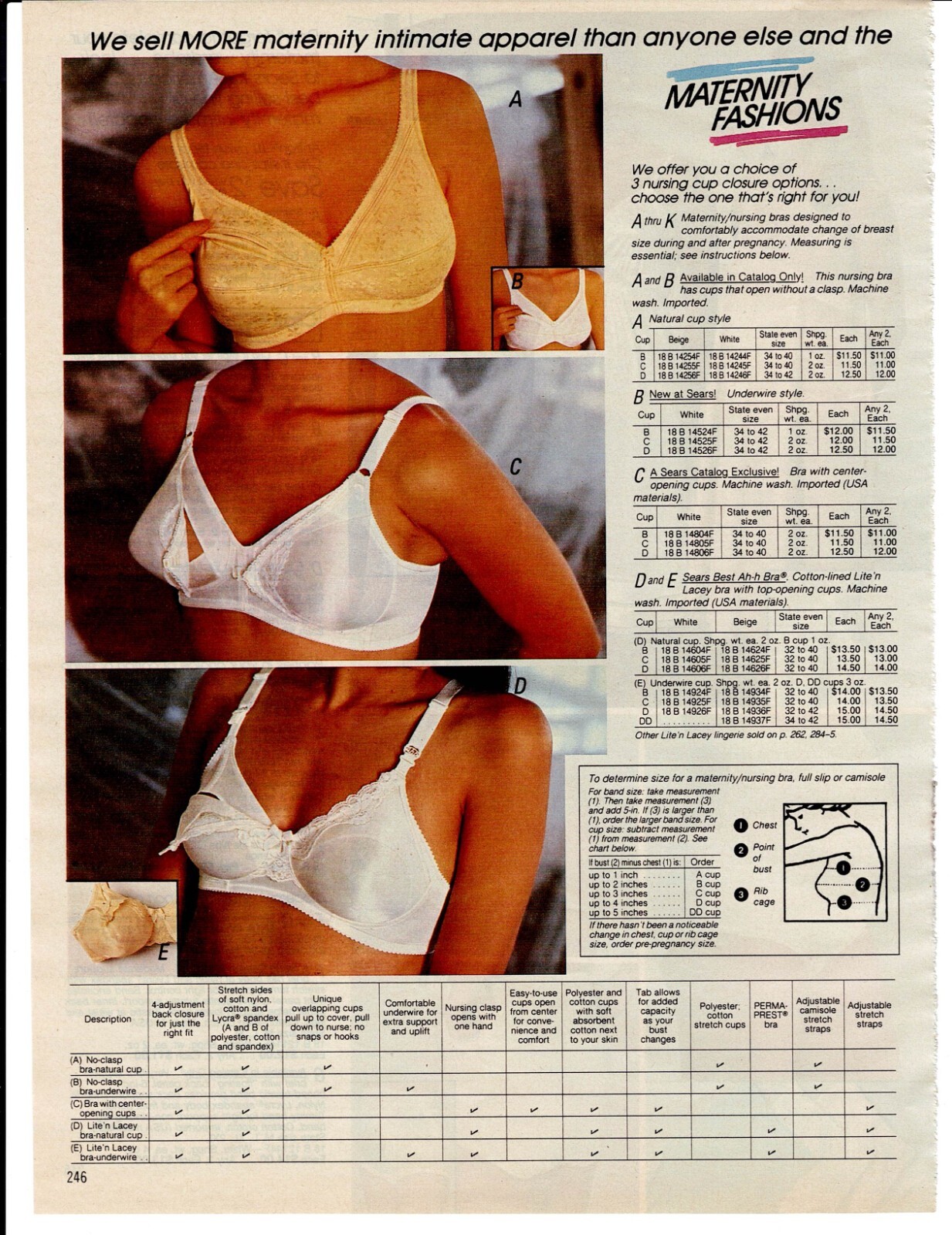VINTAGE 80’S HUGE LOT BRAS PANTIES GIRDLES PHOTO CATALOG ADS PRINTS