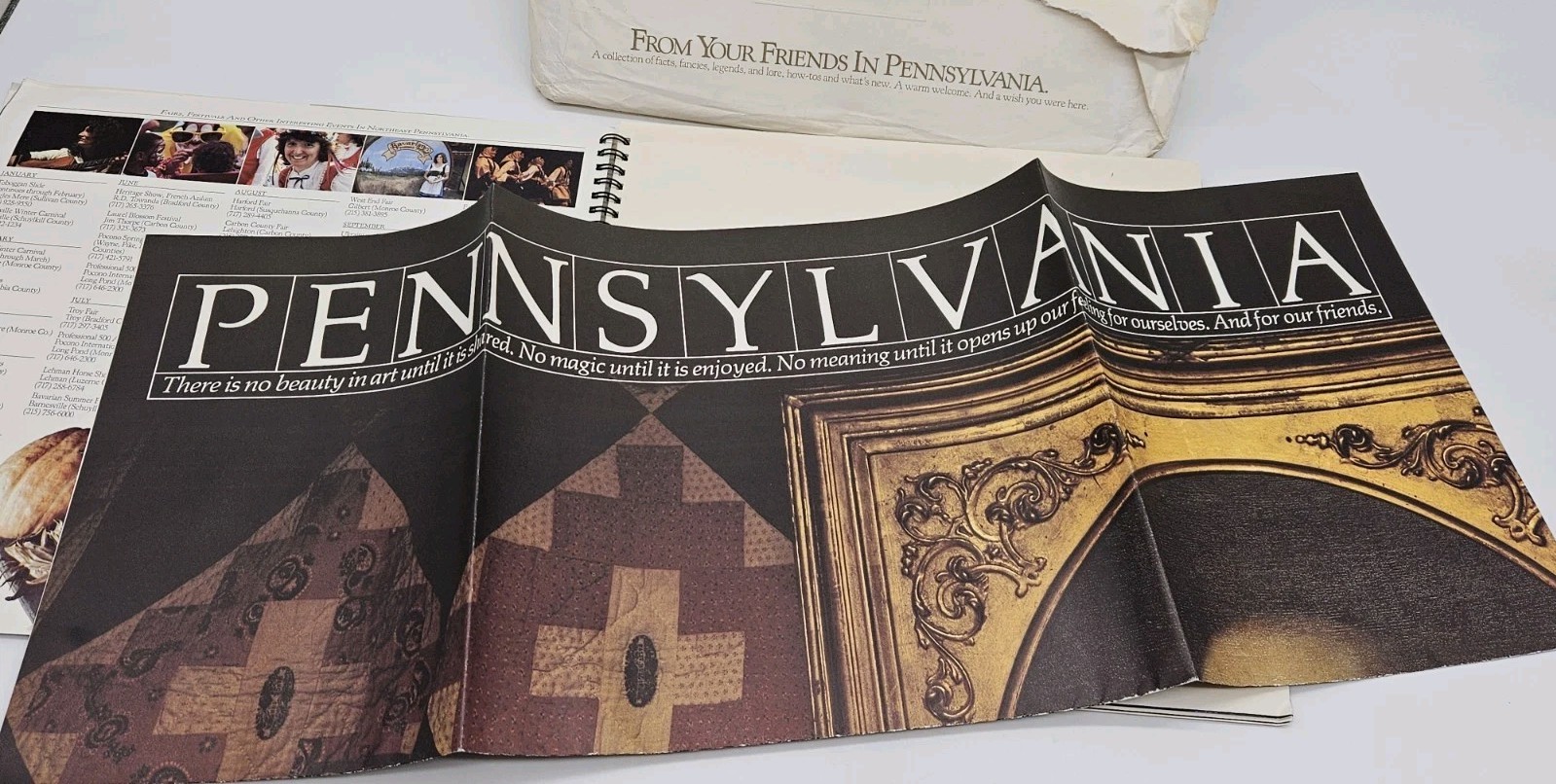 1982 Best Of Friends Pennsylvania Bureau of Travel Development 80s PA Posters