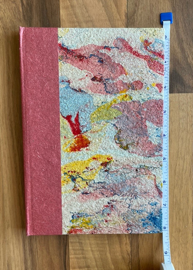 Novica Recycled Paper Journal Flowers Blank Pages 8″ x 6″