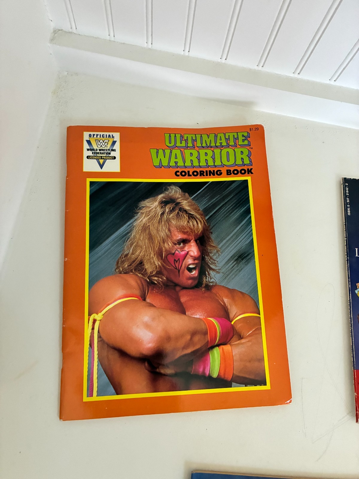 Unused 1980s-1990s Coloring & Kids Book Lot (TMNT, Batman, GI Joe, WWF)
