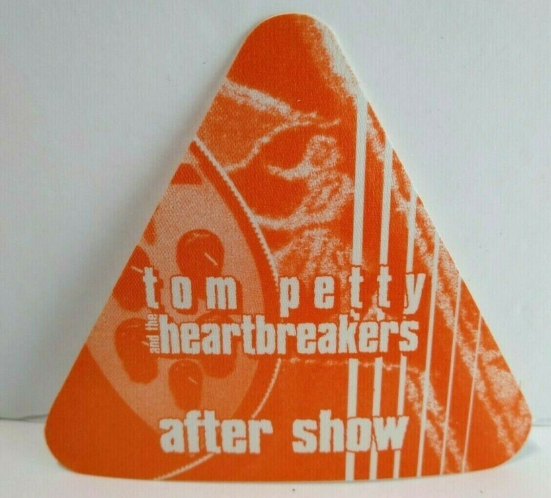 Tom Petty And The Heartbreakers Backstage Pass Original After Show 2005 Orange