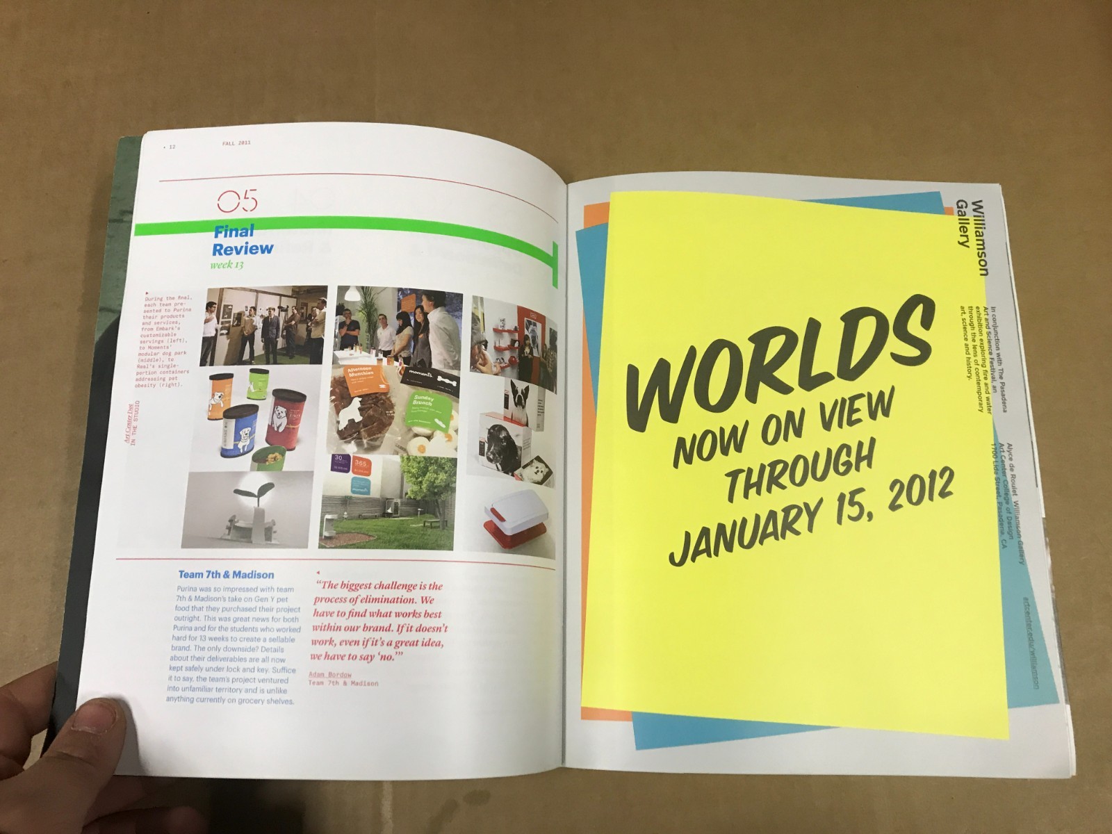 DOT – Art Center College Of Design – Fall 2011