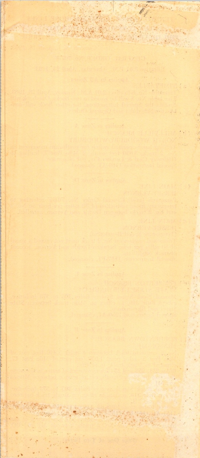 Pennsylvania-Reading Seashore Lines General Order 707-F c1940s PRR Railroadiana