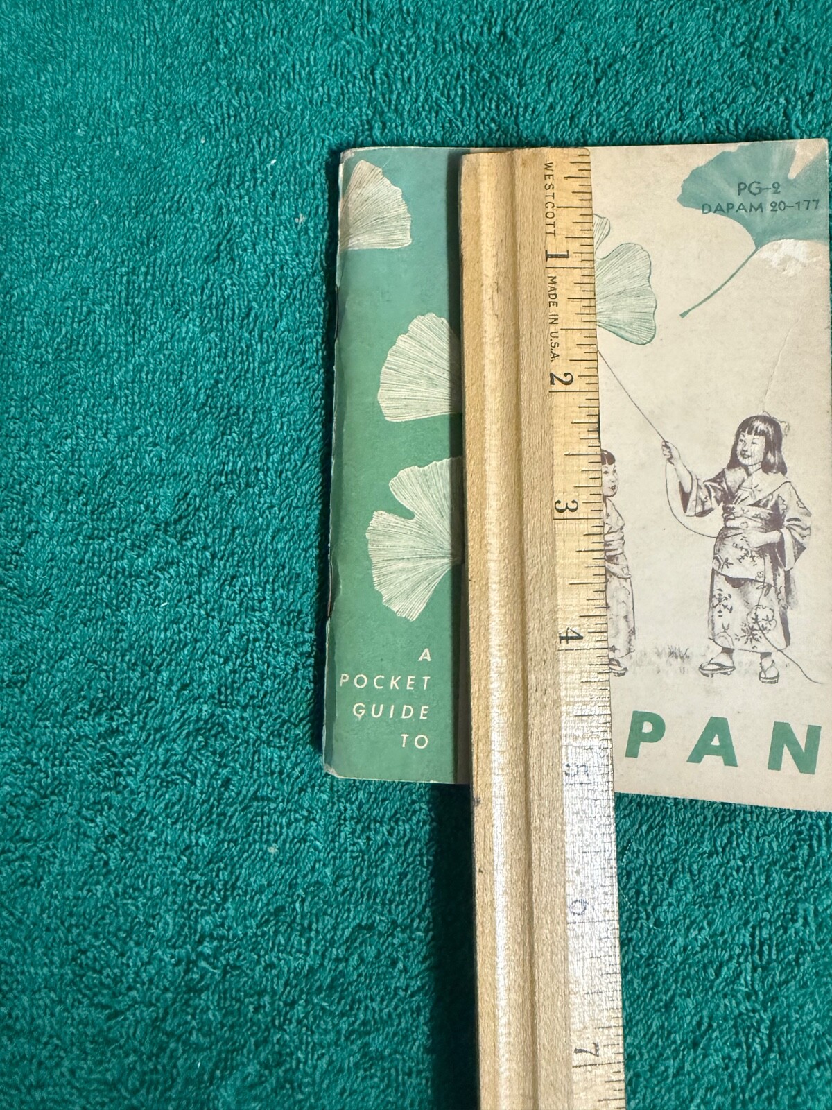 A Pocket Guide to Japan PG-2 Dapam 20-177 Vintage Booklet 1952 Department Army