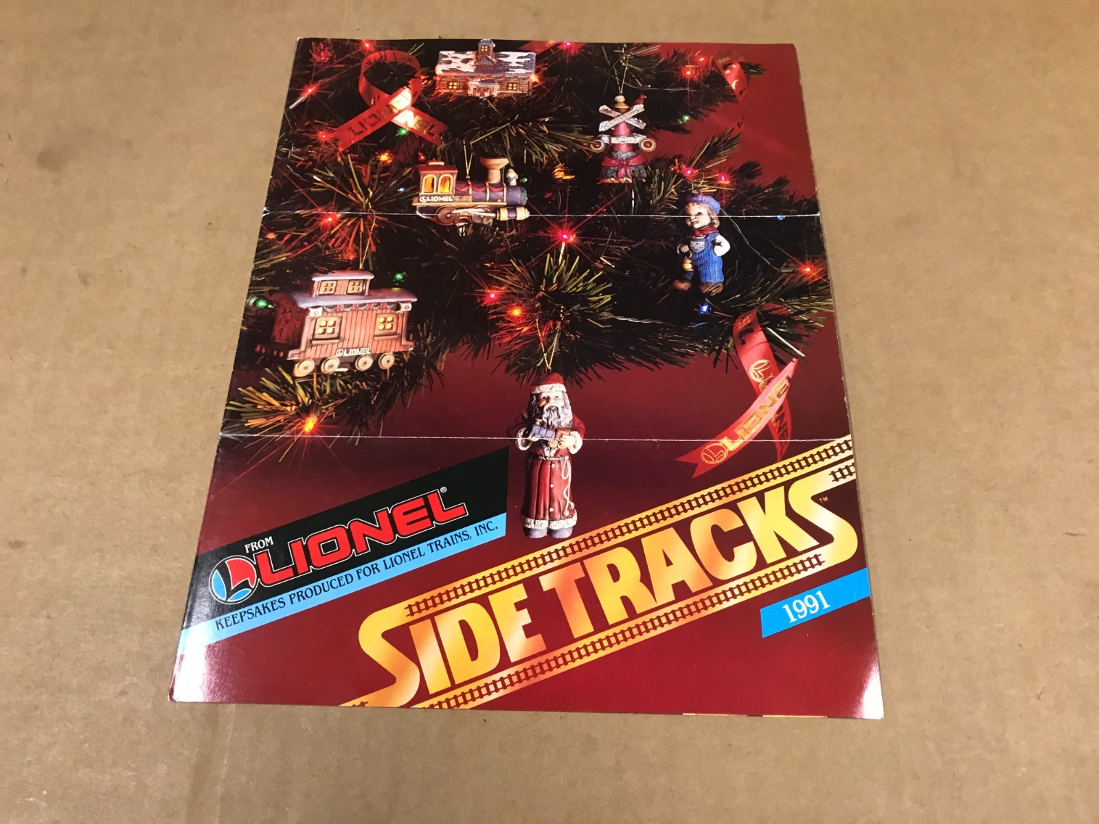 Vintage 1991 Lionel SideTracks Keepsakes Brochure