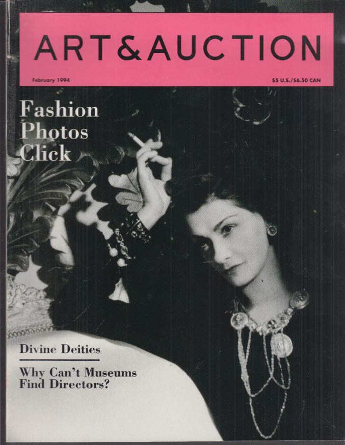 ART & AUCTION 2 1994 Fashion photos; Fake Faberge; Roman Gods & Goddesses