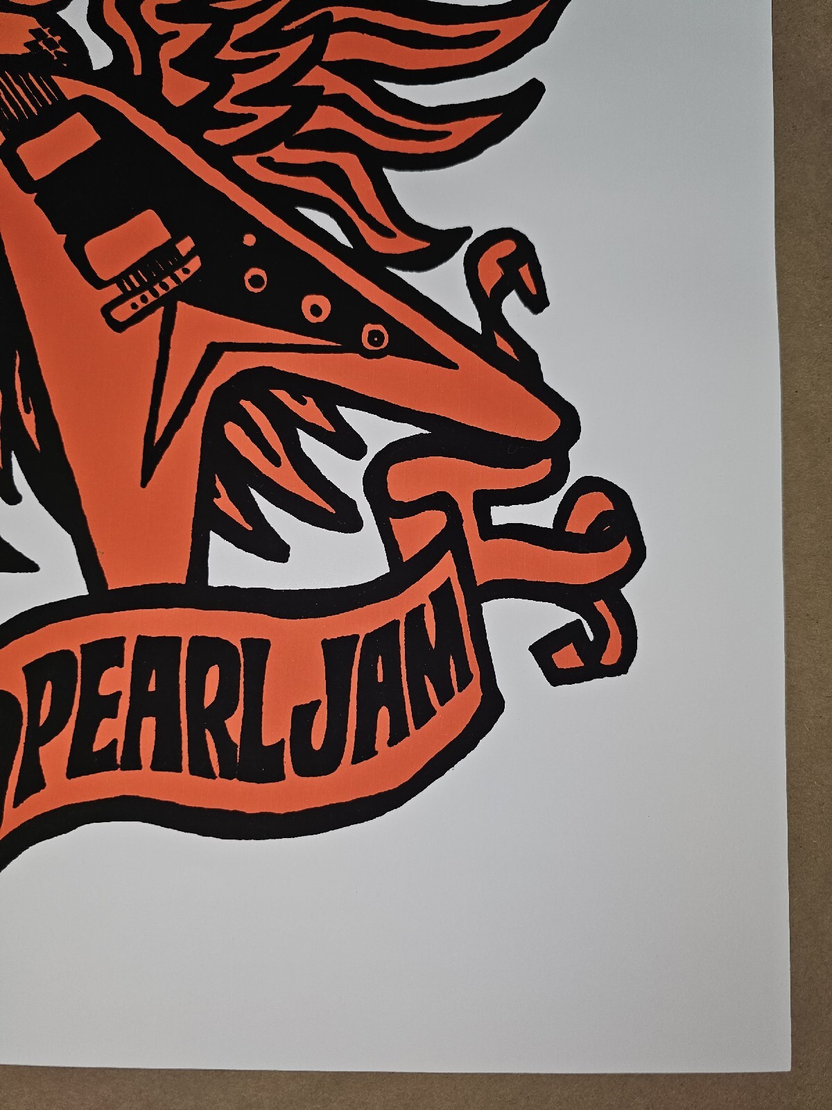 Tom Petty Pearl Jam 2006 St Paul MN Concert Poster Ames Bros Silkscreen Print