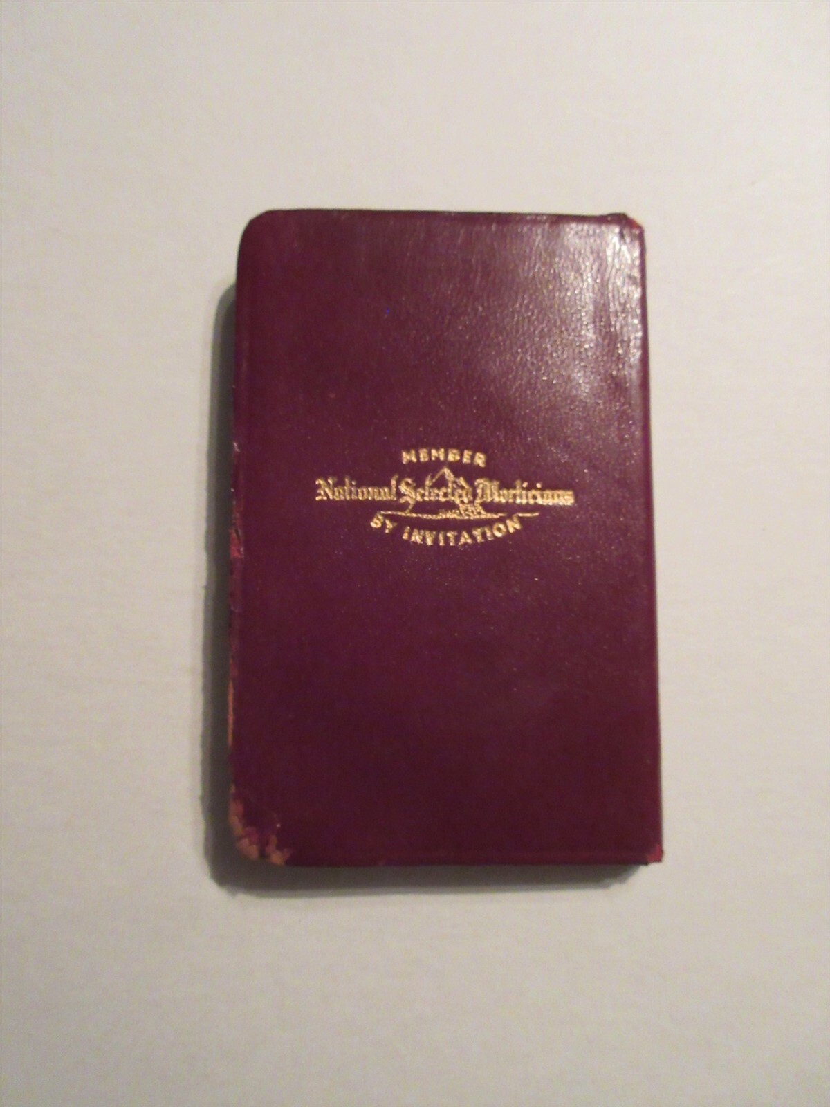 1955 Weatherhead Funeral Home Orange, NJ Calendar booklet