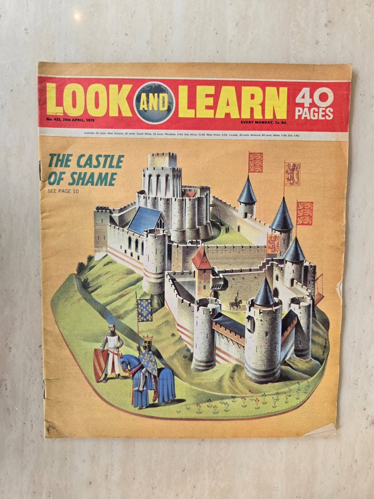 Look and Learn Magazine No. 432, 25th April 1970 IPC Magazine