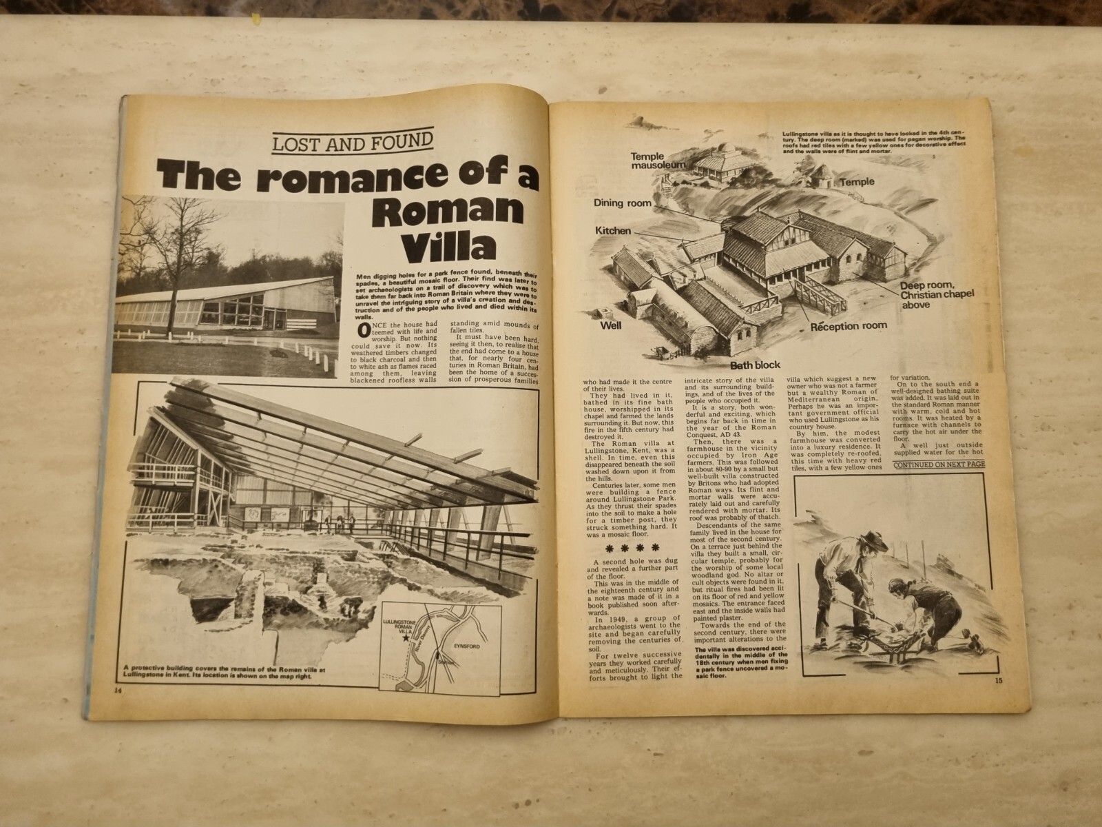 Look and Learn Magazine No. 629, 2nd February 1974 – The None eyed Pilot who