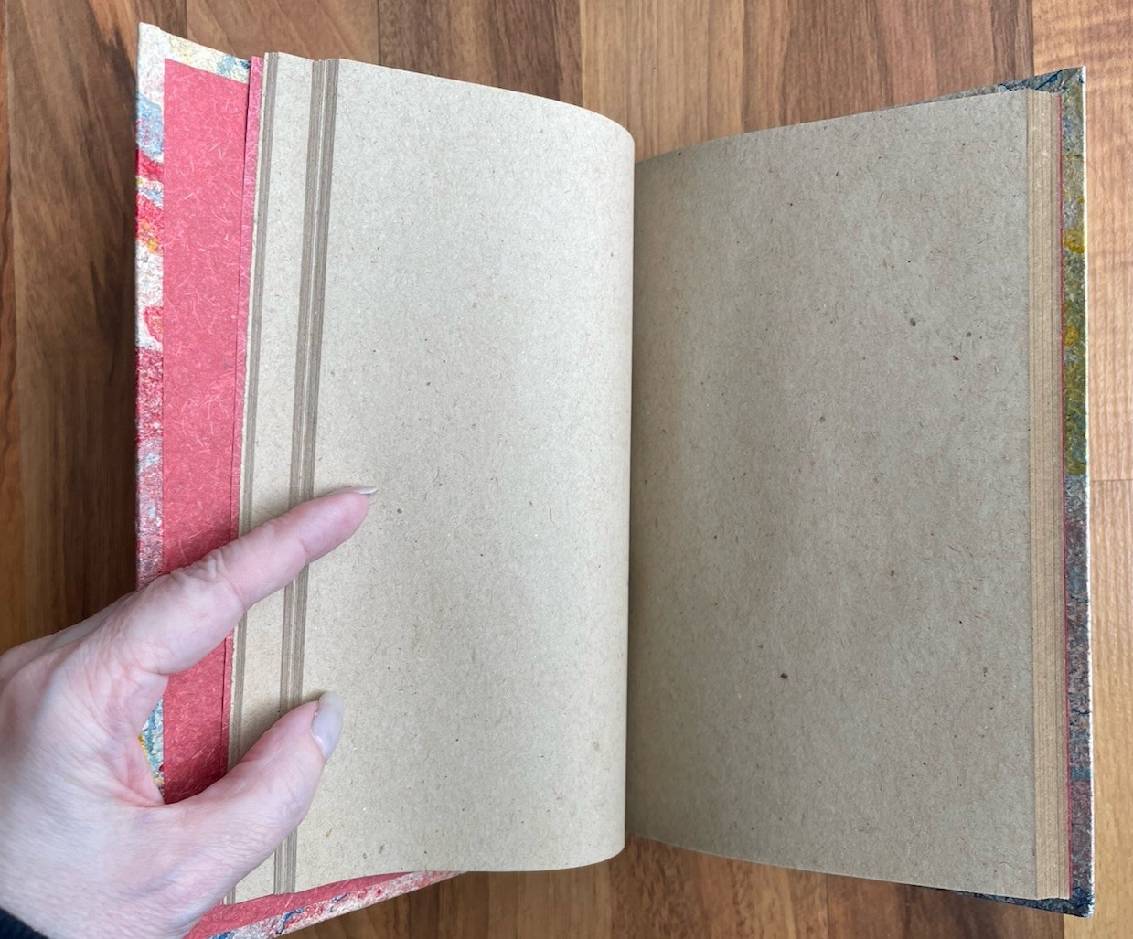 Novica Recycled Paper Journal Flowers Blank Pages 8″ x 6″