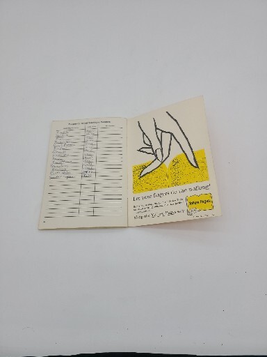 Bell System Yellow Pages Area Code Handbook 1961