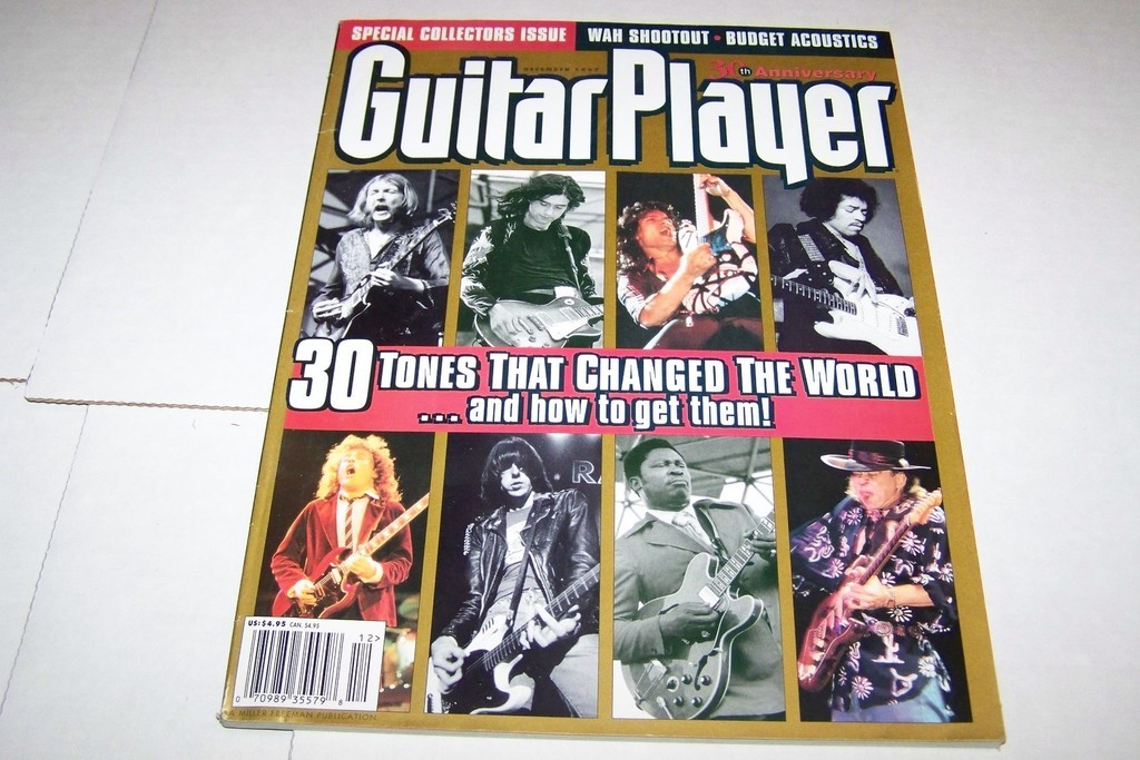 DEC 1997 GUITAR PLAYER vintage music magazine 30th ANNIVERSARY