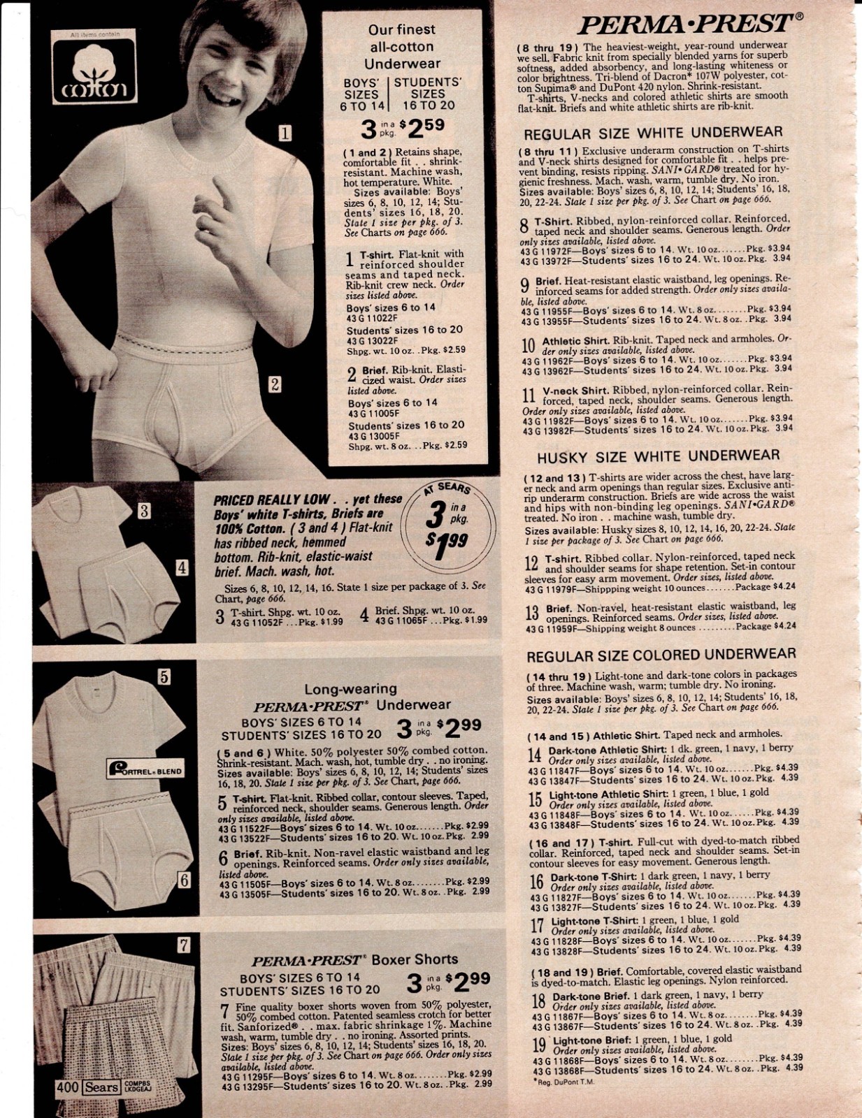 VINTAGE 70’S CATALOG MENS BOYS UNDERWEAR BOXERS BRIEFS PHOTO CLIPPING ADS PRINTS
