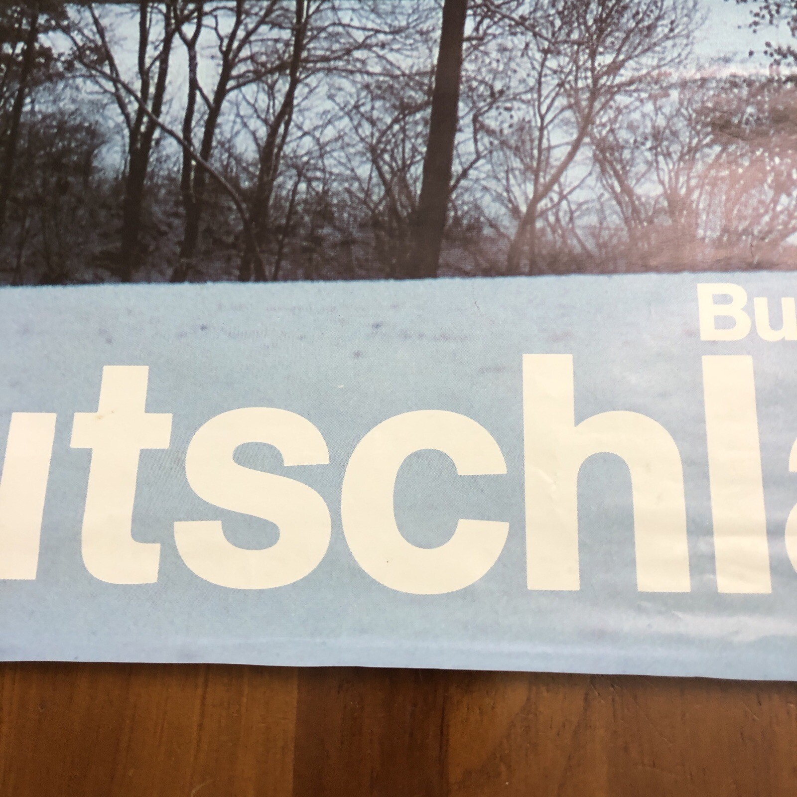 Vintage 1970’s Deutschland Bundesrepublik Germany TRAVEL poster 23″ x 33″