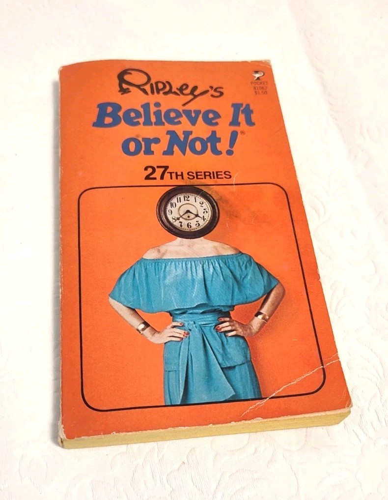 Ripley,s Believe Not 81067 Mystery Vintage 27th Series Paperback Book F13