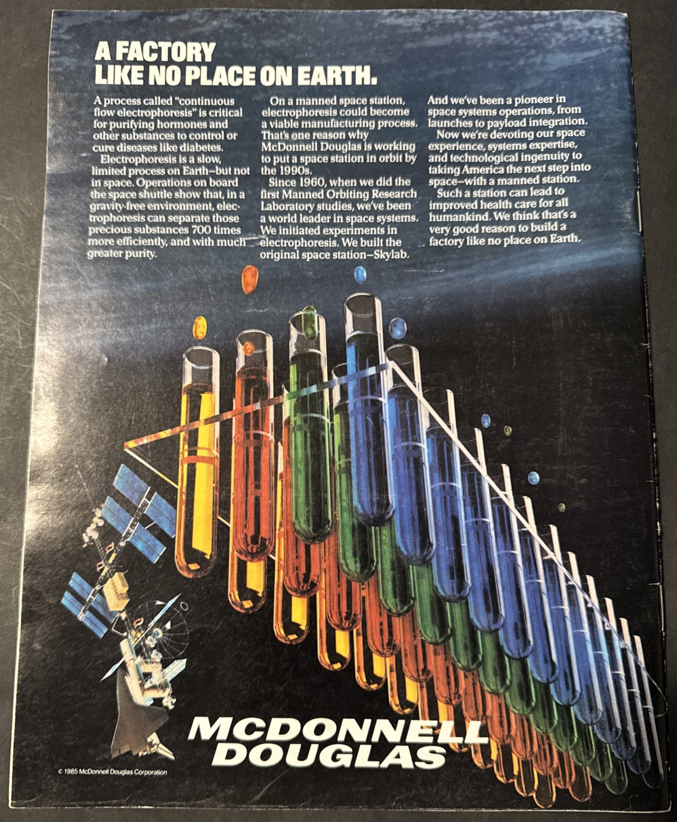 1986 Fall Aviation Space Magazine America Pioneering Space