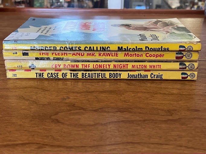 Vintage Paperbacks – lot of 4 – Gold Metal Books