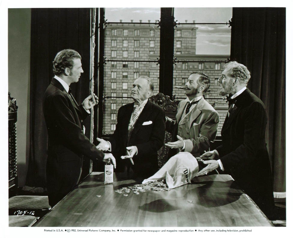 Dan Dailey Franklyn Roger Moore Hart Wayne in Meet Me At The Fair 8×10 1952