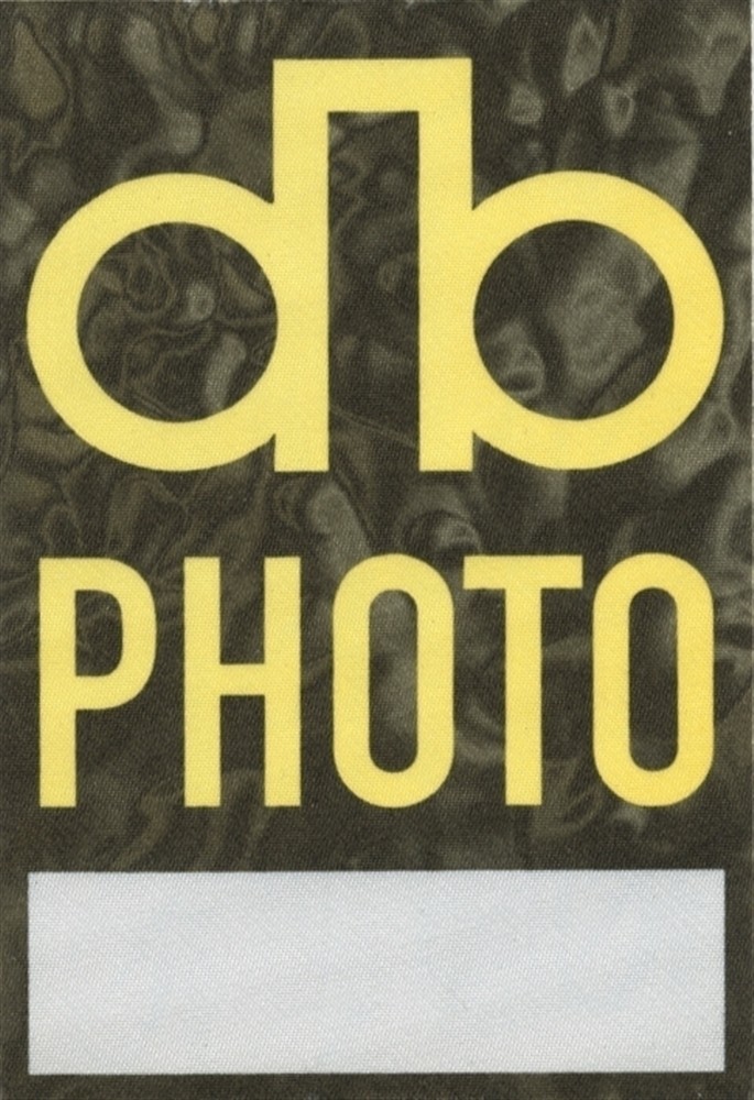 David Bowie 1996 Outside World concert tour Backstage Pass