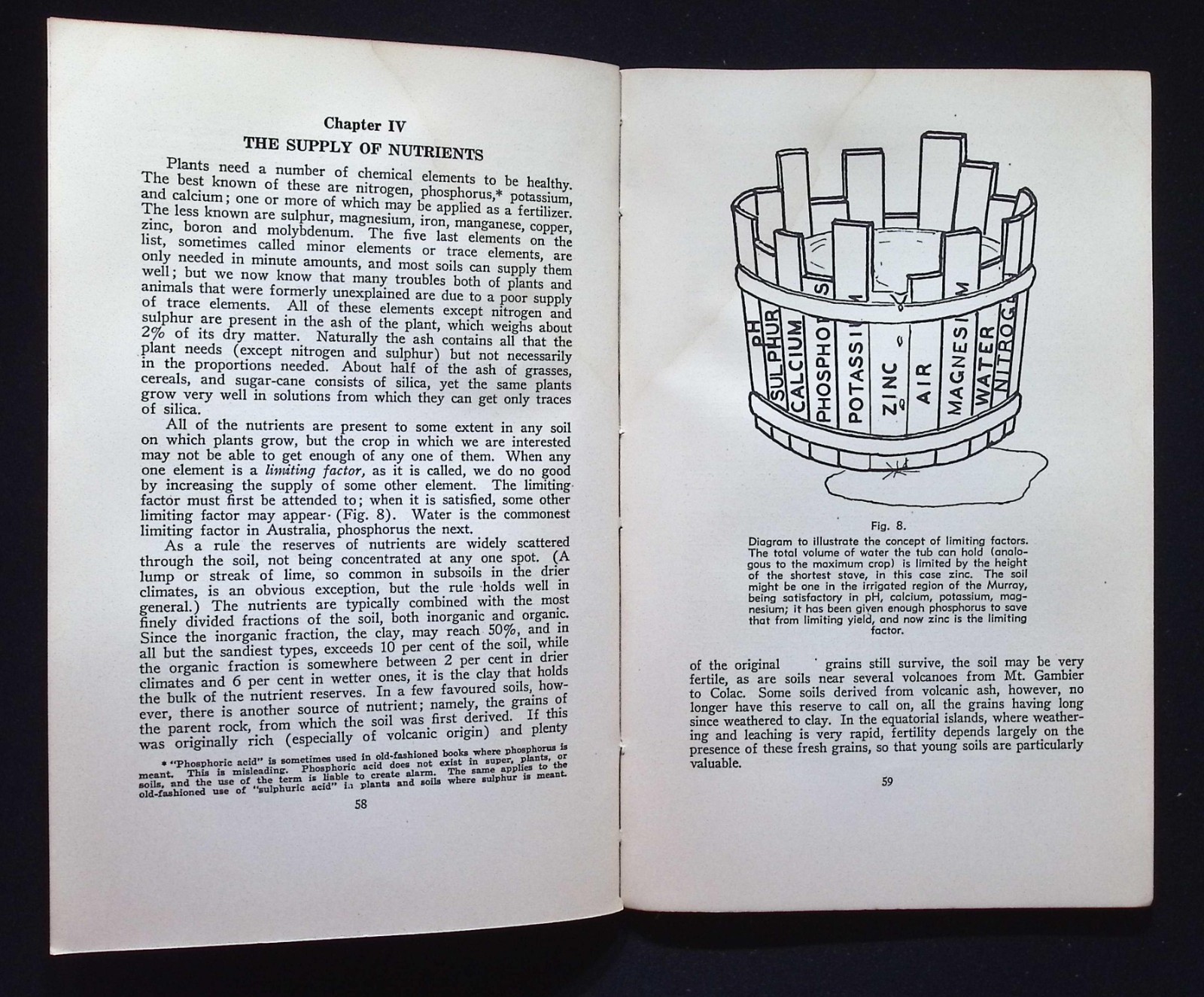 Climate & Soils in Relation to Agriculture : Ministry of Post-War Recon. 1949 PB